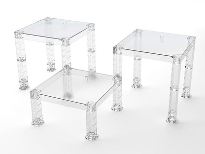 THE Simple Stand Build-on Type (Translucent) Display Stand - Image 2