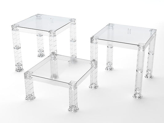 THE Simple Stand Build-on Type (Translucent) Display Stand - Image 2