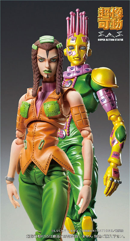 Super Action Statue JoJo's Bizarre Adventure Part.6 Stone Ocean E. Costello - Image 5
