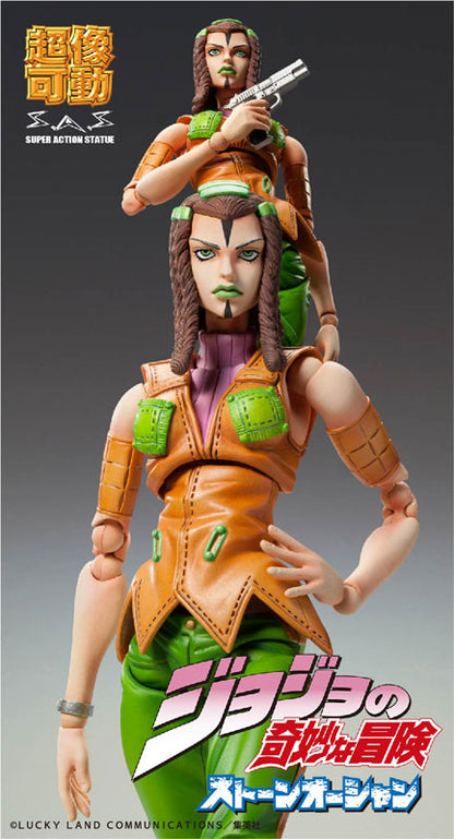 Super Action Statue JoJo's Bizarre Adventure Part.6 Stone Ocean E. Costello - Image 6