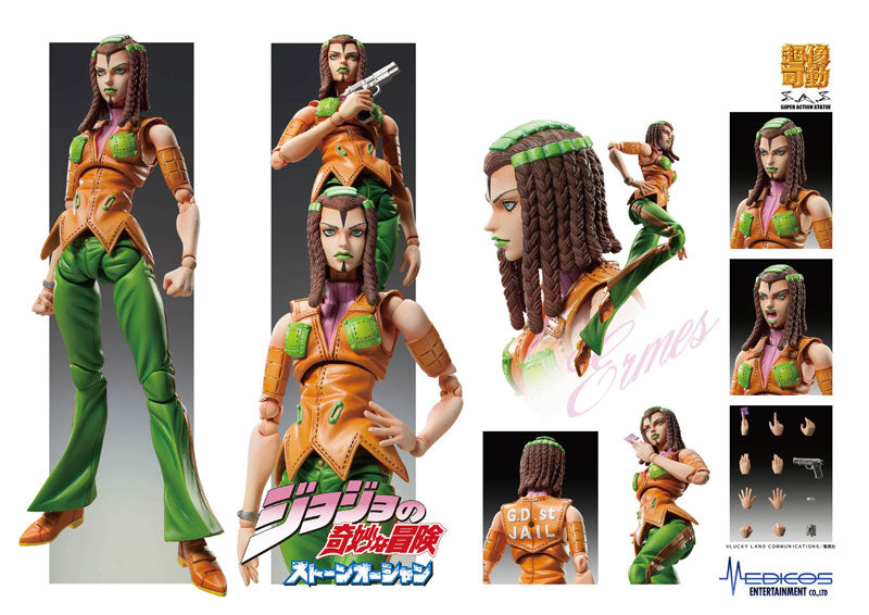 Super Action Statue JoJo's Bizarre Adventure Part.6 Stone Ocean E. Costello - Image 7