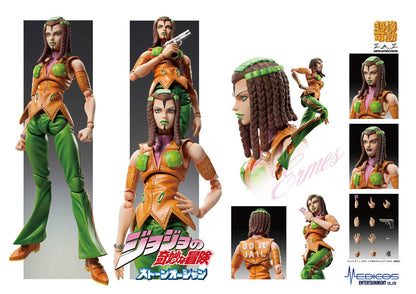 Super Action Statue JoJo's Bizarre Adventure Part.6 Stone Ocean E. Costello - Image 7
