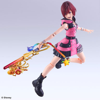 Play Arts Kai Kingdom Hearts III Kairi Figure - Image 4