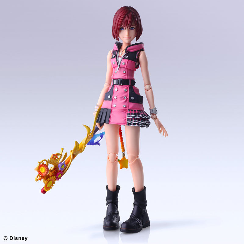 Play Arts Kai Kingdom Hearts III Kairi Figure - Image 5