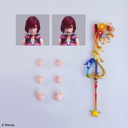 Play Arts Kai Kingdom Hearts III Kairi Figure - Image 9