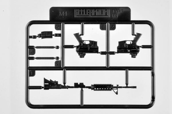 LittleArmory M4 Assault Rifle 1/12 Plastic Model - Image 3