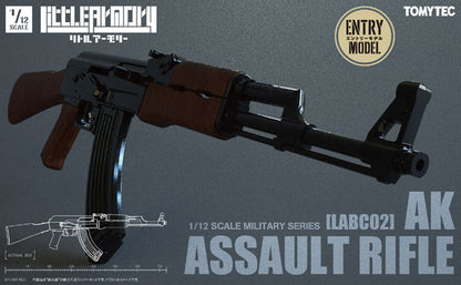 LittleArmory AK Assault Rifle 1/12 Plastic Model - Image 6