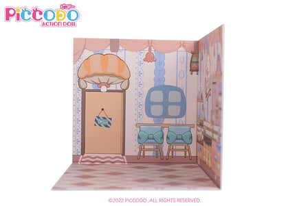 PICCODO ACTION DOLL Background Board M Cake Shop Display - Image 3