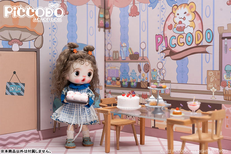 PICCODO ACTION DOLL Background Board M Cake Shop Display - Image 8