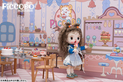 PICCODO ACTION DOLL Background Board M Cake Shop Display - Image 9