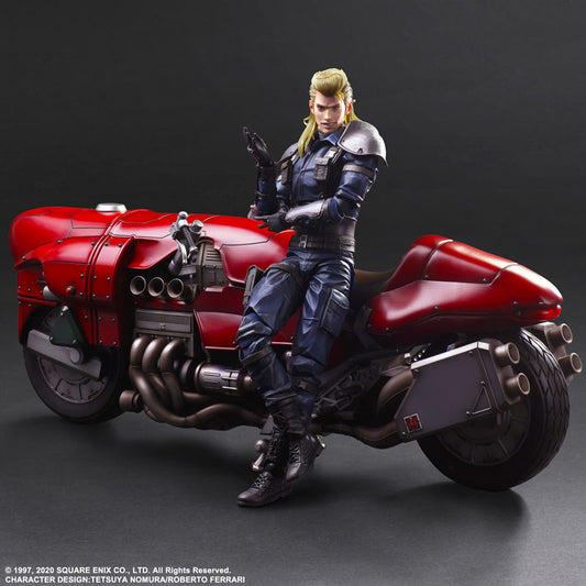 Final Fantasy VII REMAKE PLAY ARTS KAI Roche & Motorcycle SET - Image 2