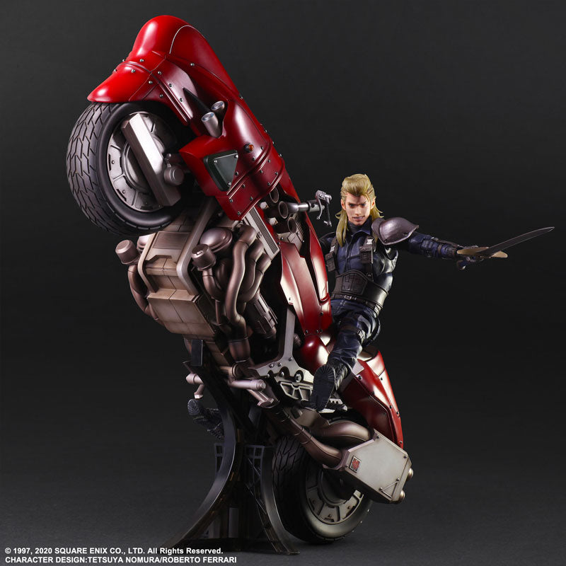 Final Fantasy VII REMAKE PLAY ARTS KAI Roche & Motorcycle SET - Image 4