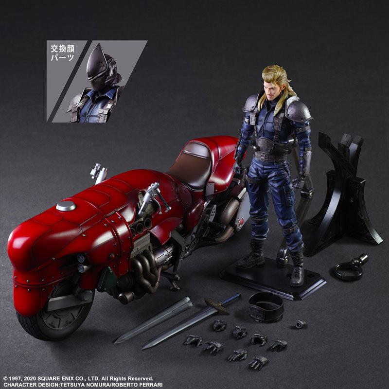 Final Fantasy VII REMAKE PLAY ARTS KAI Roche & Motorcycle SET - Image 6