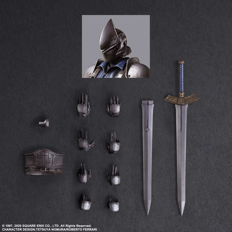 Final Fantasy VII REMAKE PLAY ARTS KAI Roche & Motorcycle SET - Image 8
