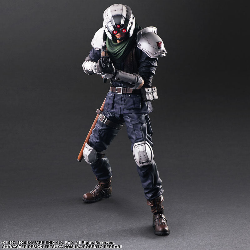 Final Fantasy VII REMAKE PLAY ARTS KAI Security Officer PVC Pre-painted Action Figure - Image 2