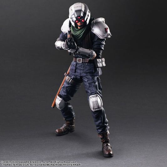 Final Fantasy VII REMAKE PLAY ARTS KAI Security Officer PVC Pre-painted Action Figure - Image 2