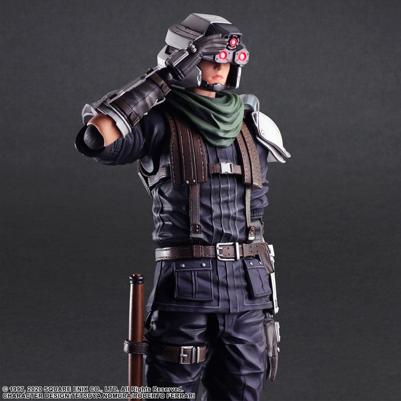 Final Fantasy VII REMAKE PLAY ARTS KAI Security Officer PVC Pre-painted Action Figure - Image 3