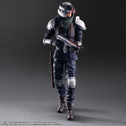 Final Fantasy VII REMAKE PLAY ARTS KAI Security Officer PVC Pre-painted Action Figure - Image 4