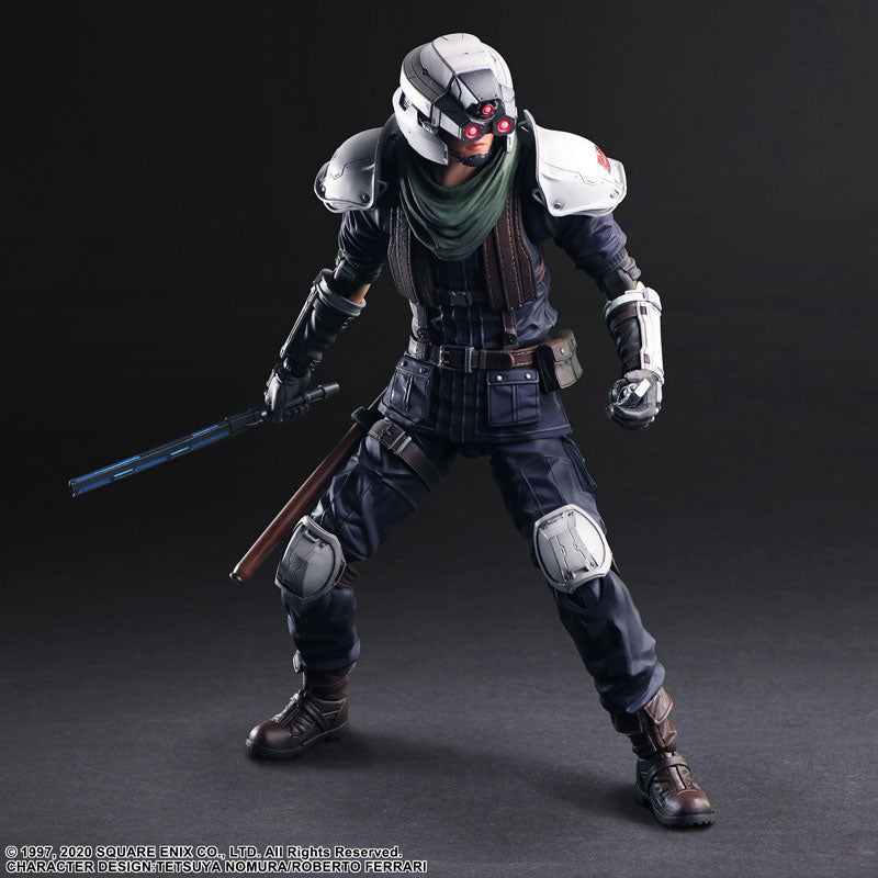 Final Fantasy VII REMAKE PLAY ARTS KAI Security Officer PVC Pre-painted Action Figure - Image 5
