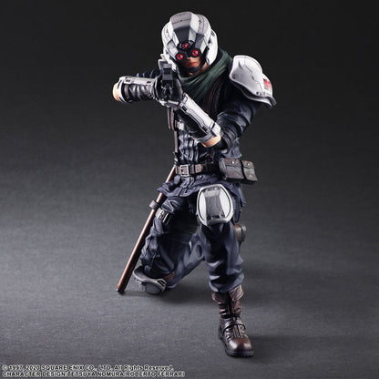 Final Fantasy VII REMAKE PLAY ARTS KAI Security Officer PVC Pre-painted Action Figure - Image 7
