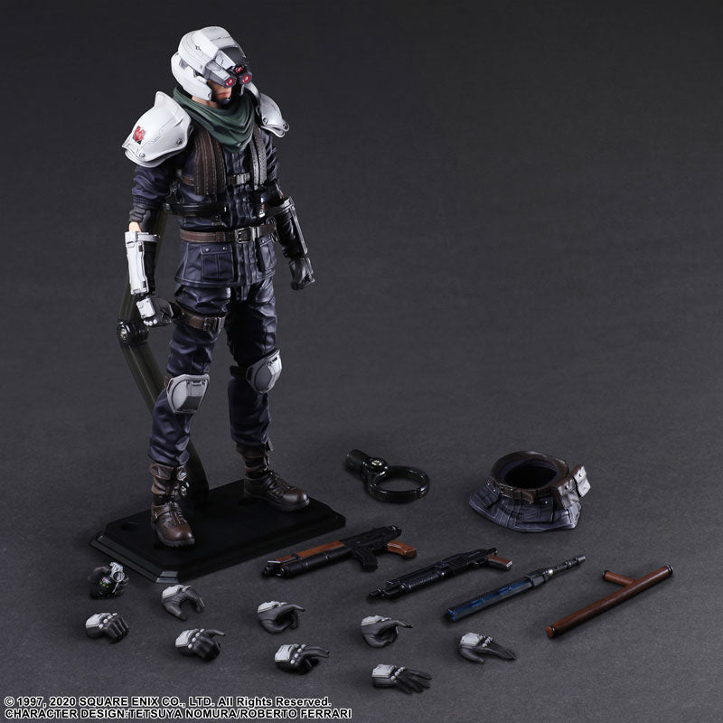 Final Fantasy VII REMAKE PLAY ARTS KAI Security Officer PVC Pre-painted Action Figure - Image 8