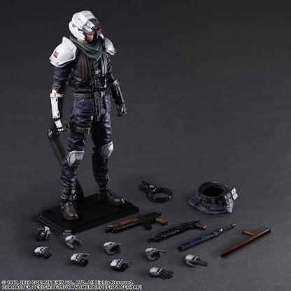Final Fantasy VII REMAKE PLAY ARTS KAI Security Officer PVC Pre-painted Action Figure - Image 8