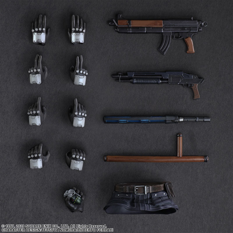Final Fantasy VII REMAKE PLAY ARTS KAI Security Officer PVC Pre-painted Action Figure - Image 9