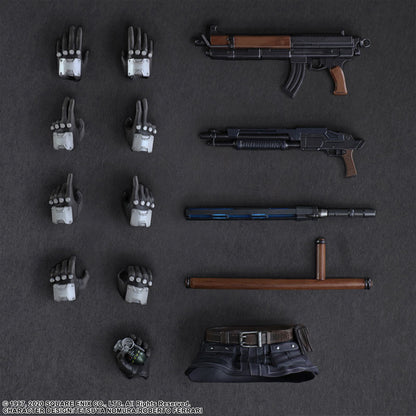 Final Fantasy VII REMAKE PLAY ARTS KAI Security Officer PVC Pre-painted Action Figure - Image 9