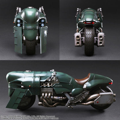 Final Fantasy VII REMAKE PLAY ARTS KAI Security Officer & Motorcycle Set - Image 10