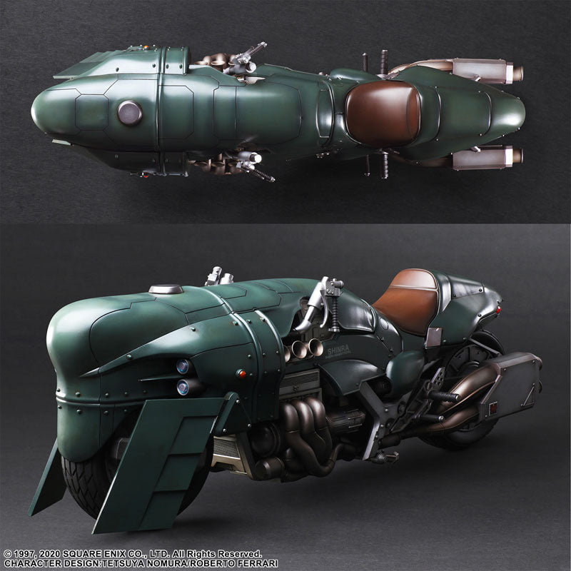 Final Fantasy VII REMAKE PLAY ARTS KAI Security Officer & Motorcycle Set - Image 11