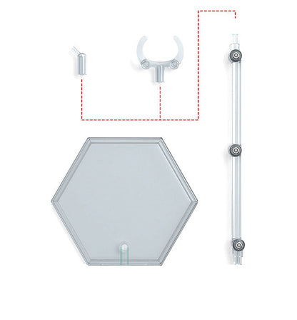 THE Simple Stand x3 (For Figures & Models) Hex Type - Image 5