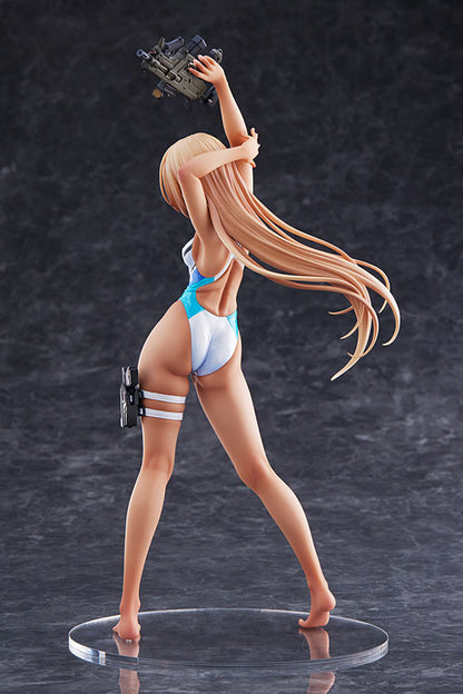ARMS NOTE Kouhai-chan of the Swimming Club Blue Line Swimsuit Ver. 1/7 Figure - Image 10