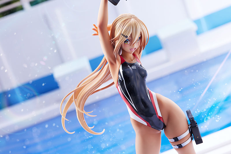 ARMS NOTE Kouhai-chan of the Swimming Club Red Line Swimsuit Ver. 1/7 Figure - Image 4