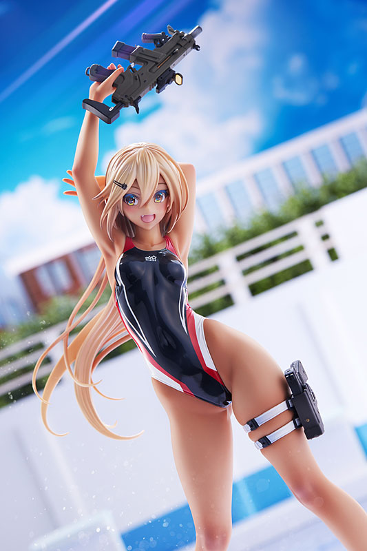 ARMS NOTE Kouhai-chan of the Swimming Club Red Line Swimsuit Ver. 1/7 Figure - Image 5