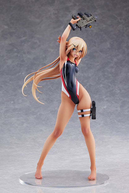 ARMS NOTE Kouhai-chan of the Swimming Club Red Line Swimsuit Ver. 1/7 Figure - Image 8