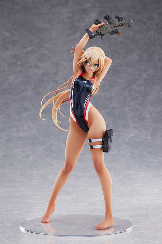 ARMS NOTE Kouhai-chan of the Swimming Club Red Line Swimsuit Ver. 1/7 Figure - Image 9