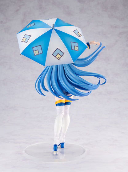 KDcolle KONOSUBA Aqua grid girl ver. KADOKAWA Special Set 1/7 Figure - Image 6