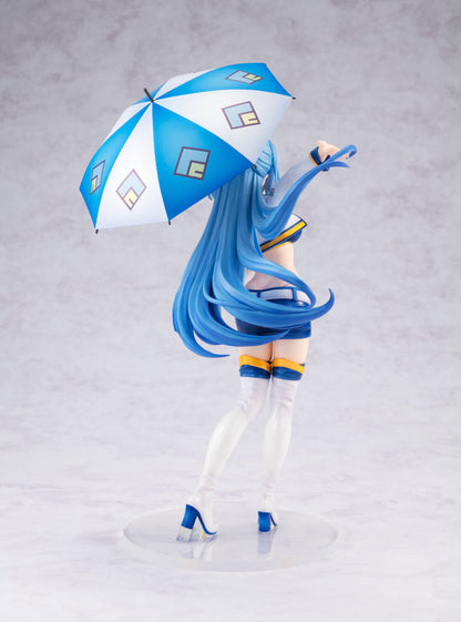 KDcolle KONOSUBA Aqua grid girl ver. KADOKAWA Special Set 1/7 Figure - Image 7