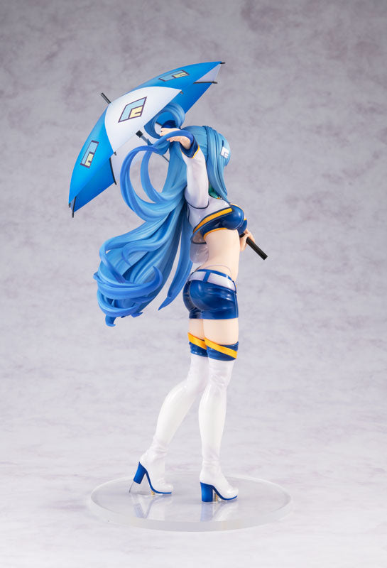 KDcolle KONOSUBA Aqua grid girl ver. KADOKAWA Special Set 1/7 Figure - Image 8