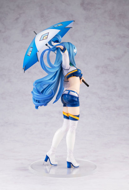 KDcolle KONOSUBA Aqua grid girl ver. KADOKAWA Special Set 1/7 Figure - Image 8