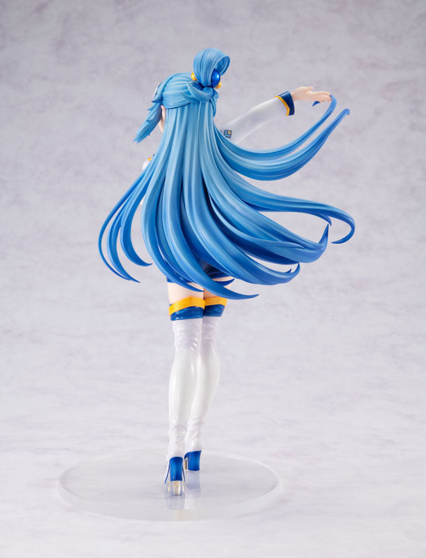 KDcolle KONOSUBA Aqua grid girl ver. KADOKAWA Special Set 1/7 Figure - Image 11