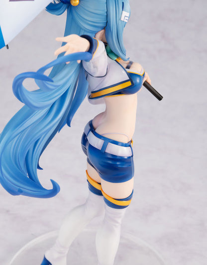 KDcolle KONOSUBA Aqua grid girl ver. KADOKAWA Special Set 1/7 Figure - Image 15