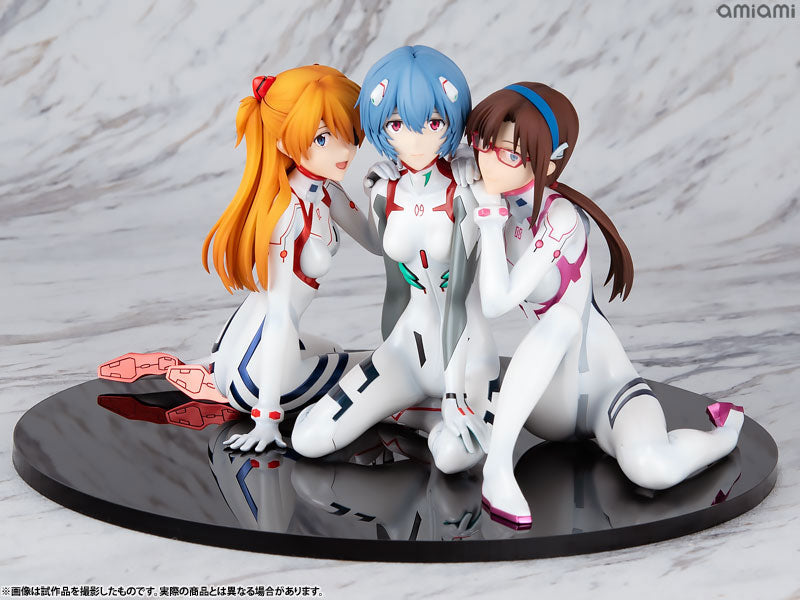 KDcolle 1/8 Figures EVANGELION:3.0+1.0 Asuka, Rei, Mari Newtype Cover ver. Special Set - Image 2