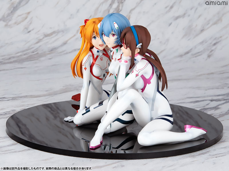 KDcolle 1/8 Figures EVANGELION:3.0+1.0 Asuka, Rei, Mari Newtype Cover ver. Special Set - Image 3