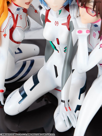 KDcolle 1/8 Figures EVANGELION:3.0+1.0 Asuka, Rei, Mari Newtype Cover ver. Special Set - Image 10