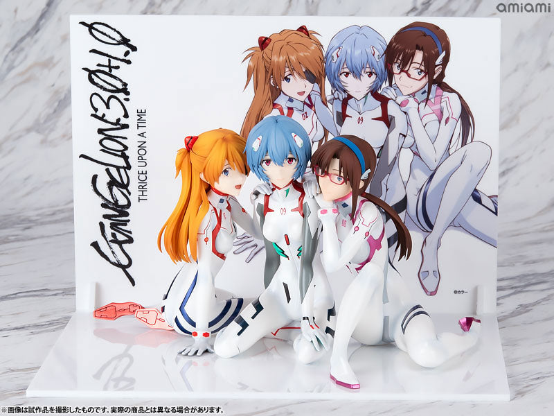 KDcolle 1/8 Figures EVANGELION:3.0+1.0 Asuka, Rei, Mari Newtype Cover ver. Special Set - Image 30