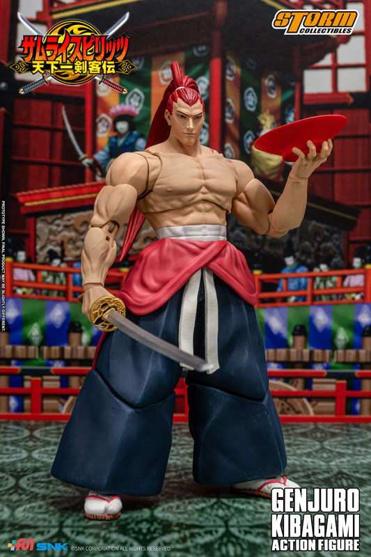 Samurai Shodown VI Action Figure Genjuro Kibagami - Image 3