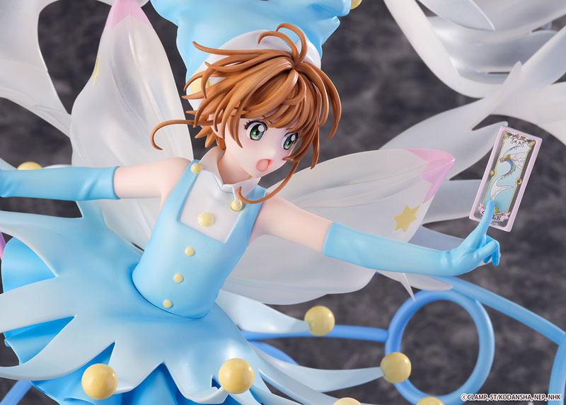Cardcaptor Sakura Sakura Kinomoto -Battle Costume Water Ver.- 1/7 Figure - Image 6