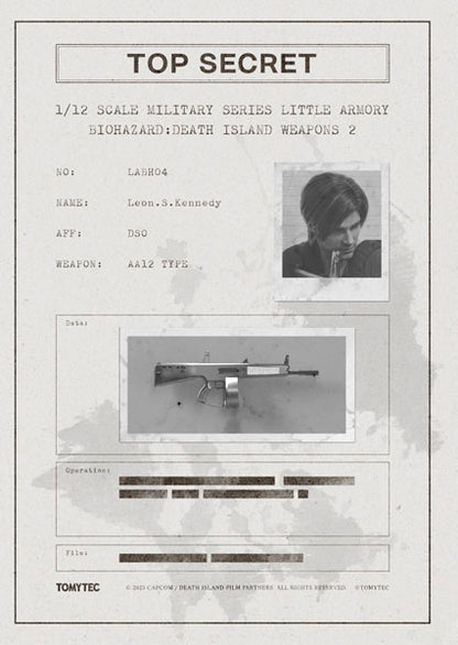 LittleArmory [LABH04] Resident Evil: Death Island Weapons 2 1/12 Plastic Model - Image 13