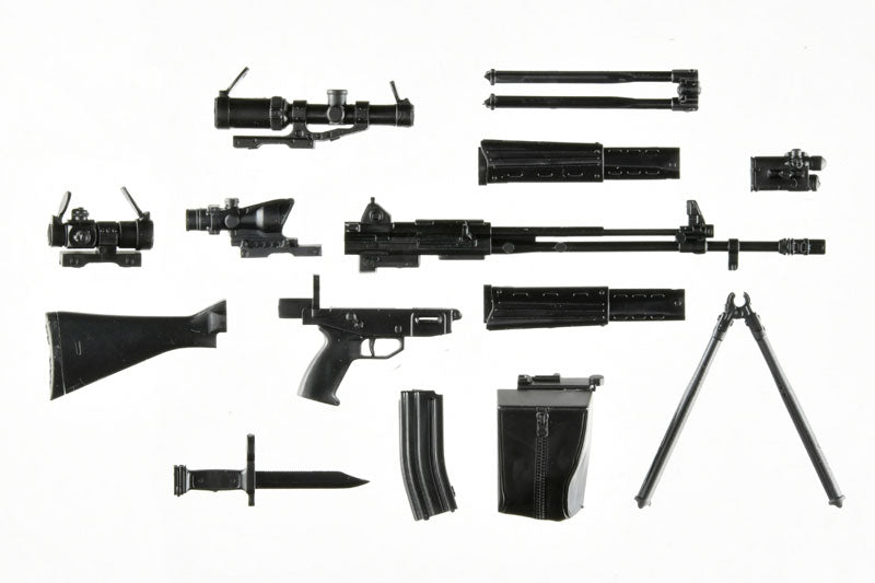 LittleArmory LA089 Type 89 Assault Rifle Type 1.5 1/12 Plastic Model - Image 3
